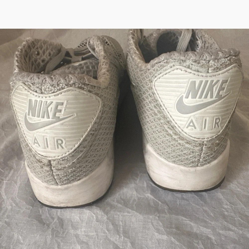 Nike Air Max 90 Better World Mesh Running Shoes Sneakers Gray Sz‎ 9.5 810170-001